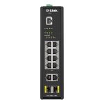 D-Link DIS-200G-12PS switch di rete Gestito L2 Gigabit Ethernet (10/100/1000) Supporto Power over Ethernet (PoE) Nero - immagine 4