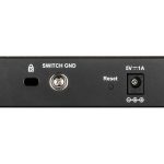 D-Link DGS-1100-05V2 switch di rete Gestito L2 Gigabit Ethernet (10/100/1000) Nero - immagine 2