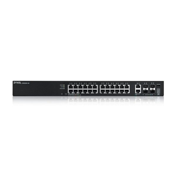 Zyxel XGS2220-30 Gestito L3 Gigabit Ethernet (10/100/1000) Nero - immagine 2