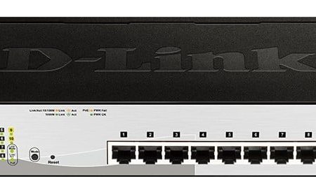 D-Link DGS-1210-08P/E Gigabit Switch 8 Port Layer2 PoE Smart Managed