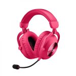 Logitech G PRO X 2 Auricolare Con cavo e senza cavo A Padiglione Giocare Bluetooth Magenta