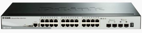 D-Link DGS-1510 Gestito L3 Gigabit Ethernet (10/100/1000) Nero