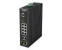 D-Link DIS-200G-12PS switch di rete Gestito L2 Gigabit Ethernet (10/100/1000) Supporto Power over Ethernet (PoE) Nero