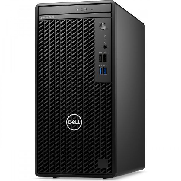 DELL OptiPlex 3000 i5-12500 Tower Intel® Core™ i5 8 GB DDR4-SDRAM 256 GB SSD Windows 11 Pro PC Nero - immagine 3
