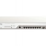 D-Link DBS-2000-10MP switch di rete Gestito Gigabit Ethernet (10/100/1000) Supporto Power over Ethernet (PoE) Grigio