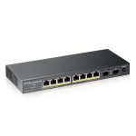 Zyxel GS1100-10HP v2 Non gestito Gigabit Ethernet (10/100/1000) Supporto Power over Ethernet (PoE) Nero - immagine 2