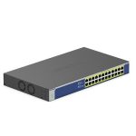 NETGEAR GS524PP Non gestito Gigabit Ethernet (10/100/1000) Supporto Power over Ethernet (PoE) Grigio - immagine 3
