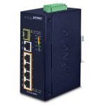 PLANET IGS-614HPT switch di rete Non gestito Gigabit Ethernet (10/100/1000) Supporto Power over Ethernet (PoE) Blu