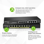 Zyxel GS1915-8 Gestito L2 Gigabit Ethernet (10/100/1000) Nero - immagine 4