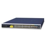 PLANET IGS-6325-24P4X switch di rete Gestito L3 Gigabit Ethernet (10/100/1000) Supporto Power over Ethernet (PoE) 1U Nero