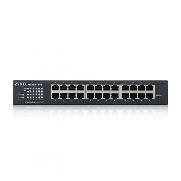 Zyxel GS1915-24E Gestito L2 Gigabit Ethernet (10/100/1000) 1U Nero - immagine 2