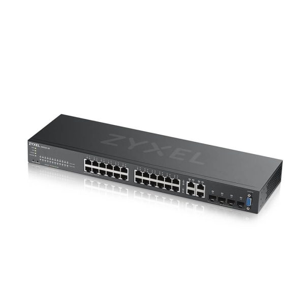 Zyxel GS2220-28-EU0101F switch di rete Gestito L2 Gigabit Ethernet (10/100/1000) Nero - immagine 4