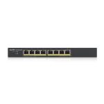 Zyxel GS1900-8HP v3 PoE Gestito L2 Gigabit Ethernet (10/100/1000) Supporto Power over Ethernet (PoE) Nero - immagine 2