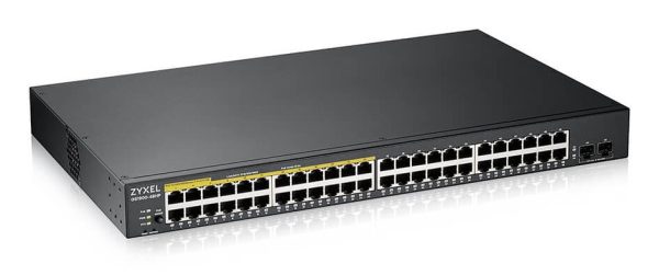 Zyxel GS1900-48HPv2 Gestito L2 Gigabit Ethernet (10/100/1000) Supporto Power over Ethernet (PoE) Nero - immagine 2